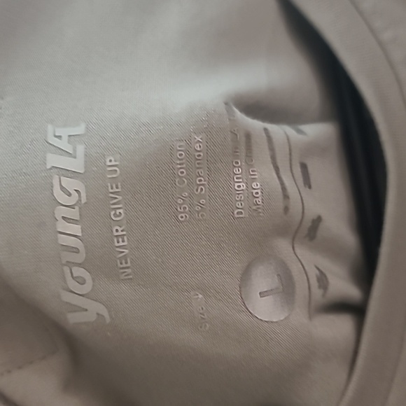 YoungLA Raglan Long Sleeve New Grey - Picture 3 of 4